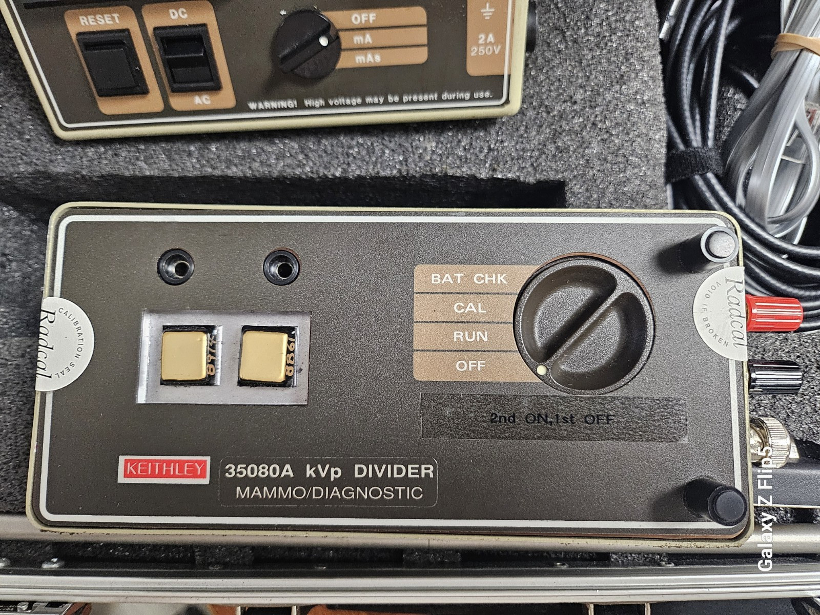KEITHLEY 35050A DOSIMETER / kVp READOUT