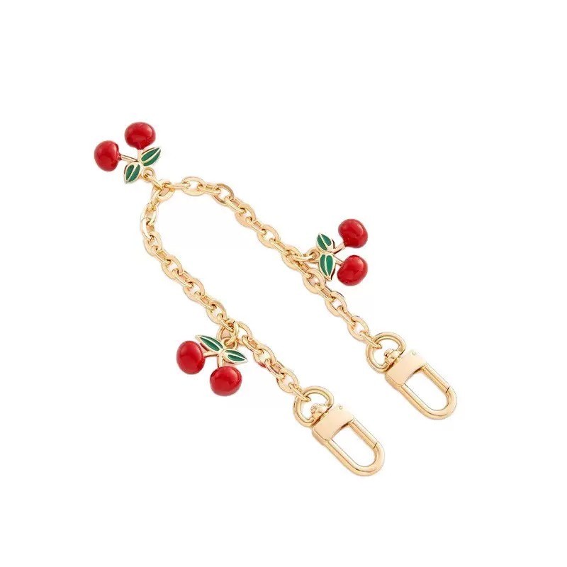 Bag Chain Strap Replacement Extension Shoulder Handbag Purse 10.4" Gold Cherry
