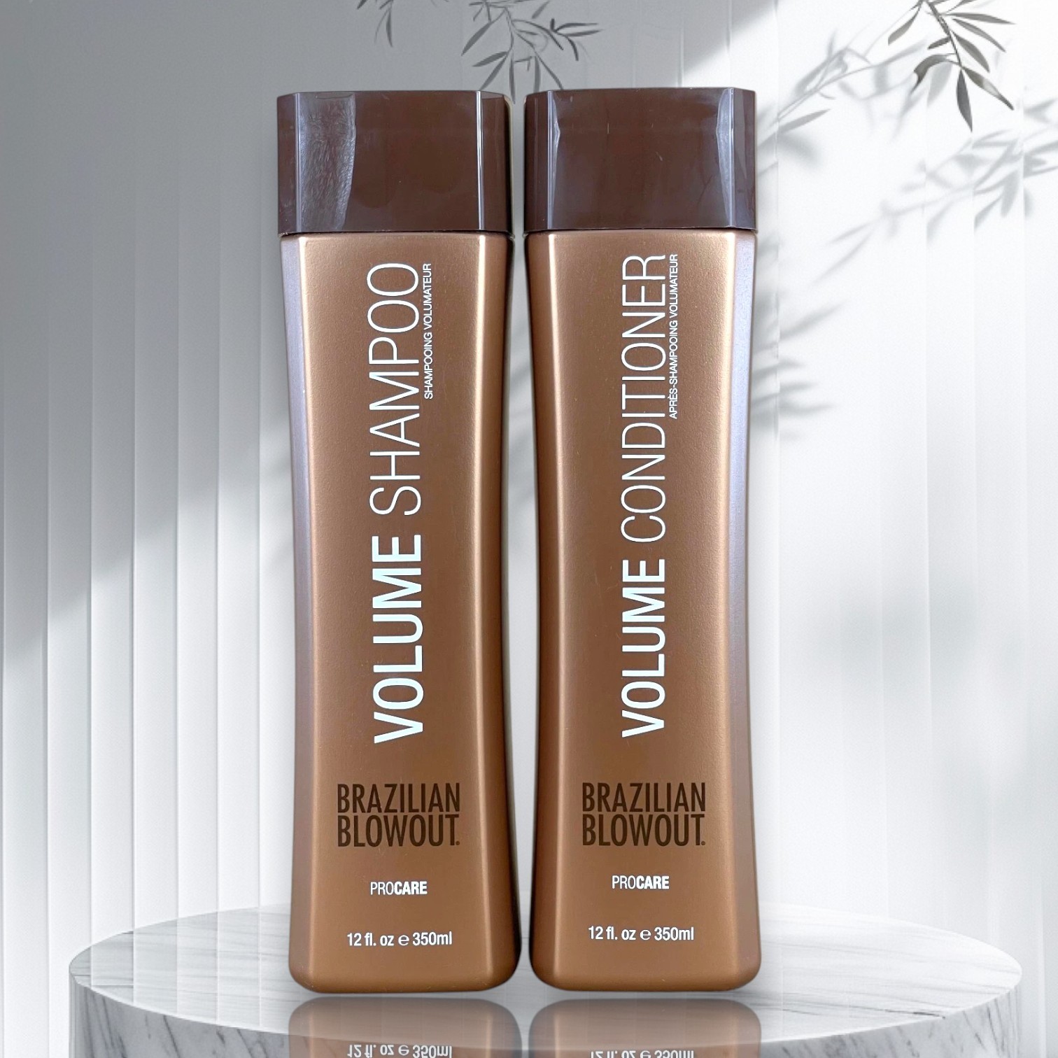 Brazilian Blowout Volume Shampoo & Conditioner 12 oz / 350 ml duo