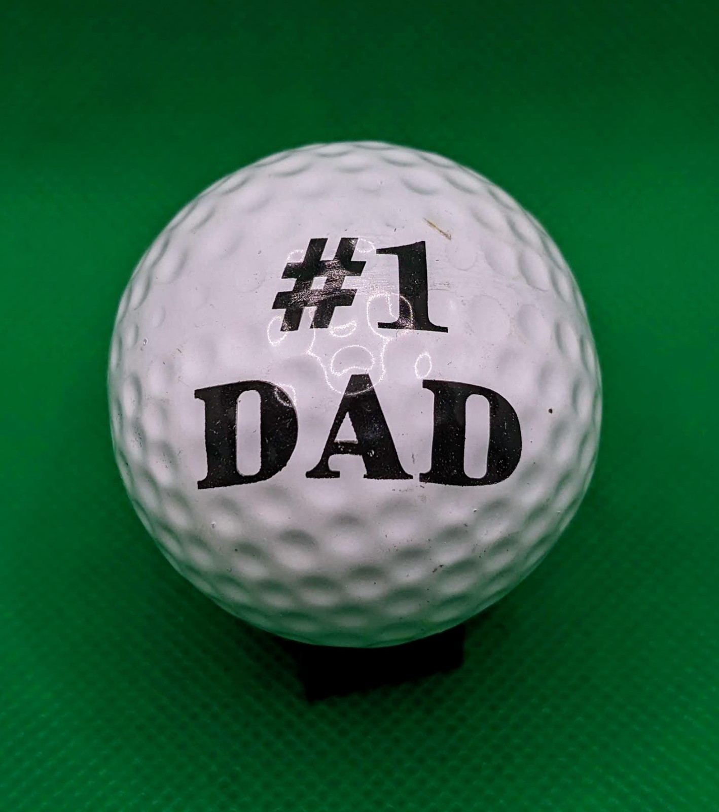 Vintage #1 Dad logo golf ball