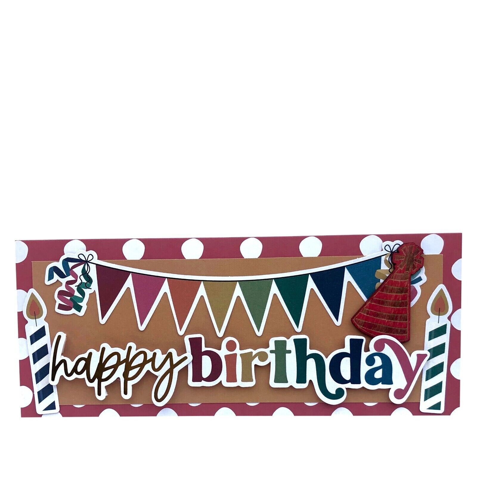 Diamond Press Happy Day Slimline Card Kit New