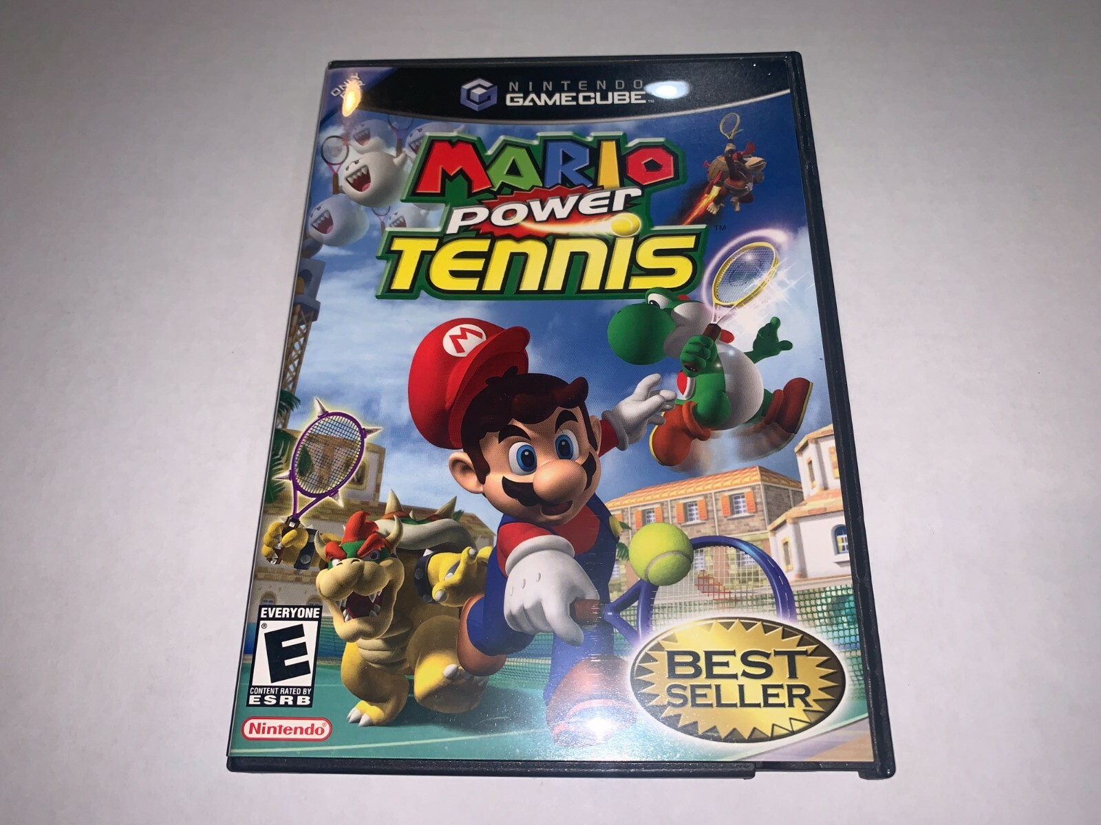 Mario Power Tennis (Nintendo GameCube, 2004) **CASE ONLY, NO GAME**