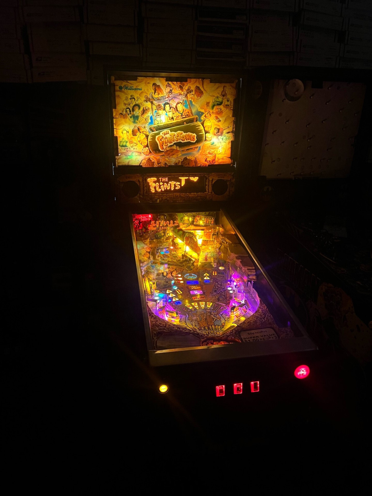 FLINTSTONES Complete LED Lighting Kit custom SUPER BRIGHT PINBALL LED KIT