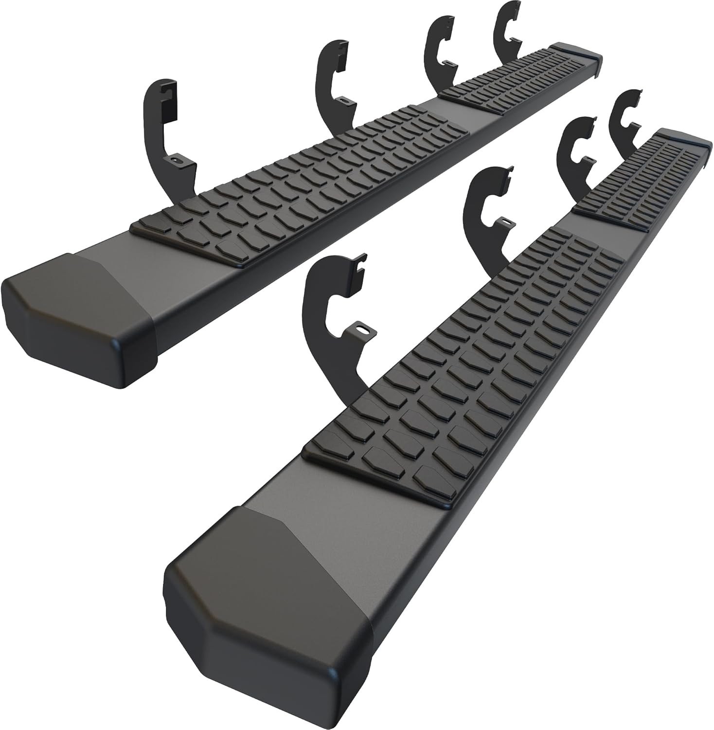 Crew Cab Running Boards Side Steps Compatible with 2019-2026 Chevy Silverado & G