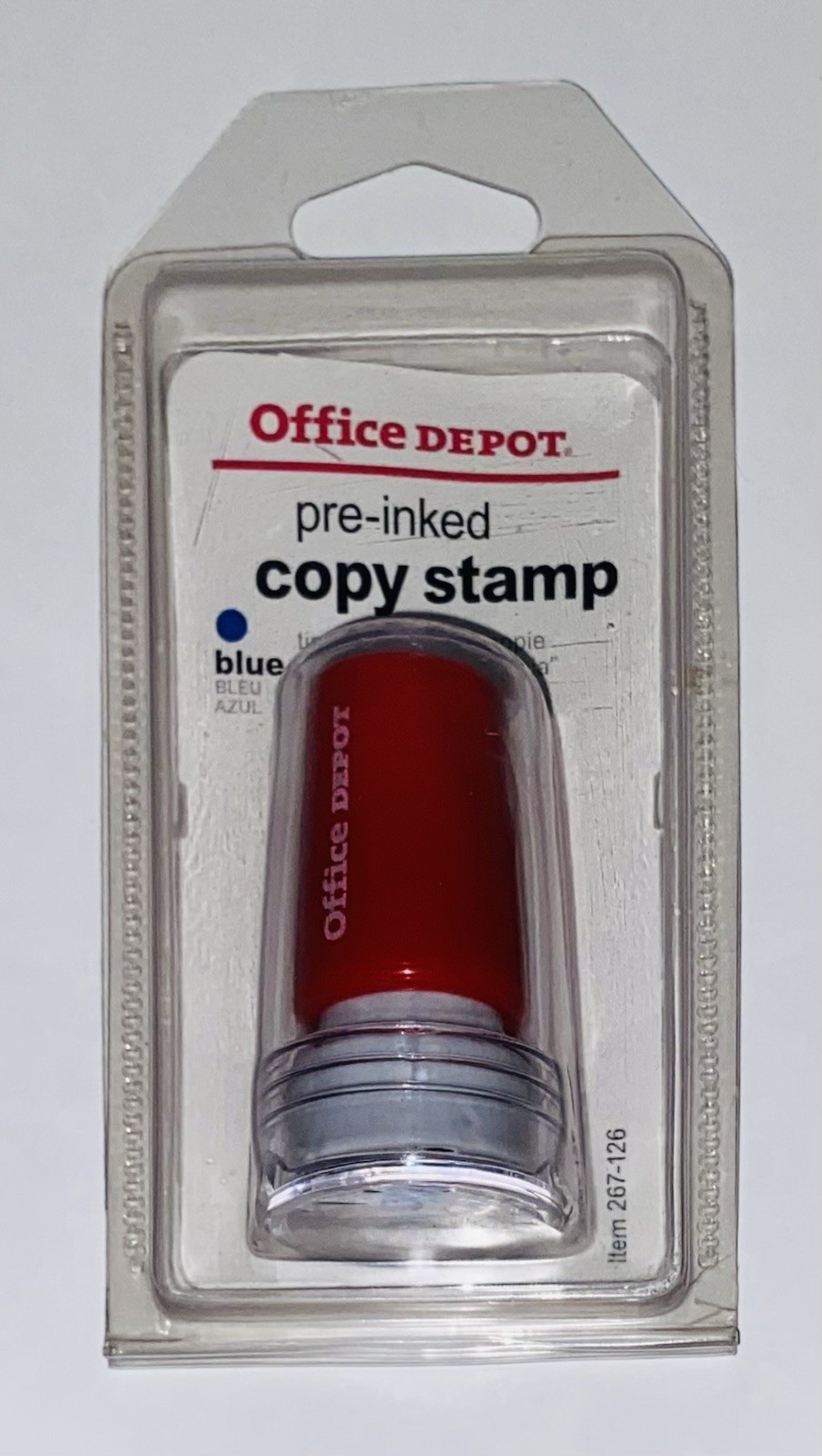 COPY Stamp Office Rubber Stamper Self-Inking Blue Ink Business NIP Sealed