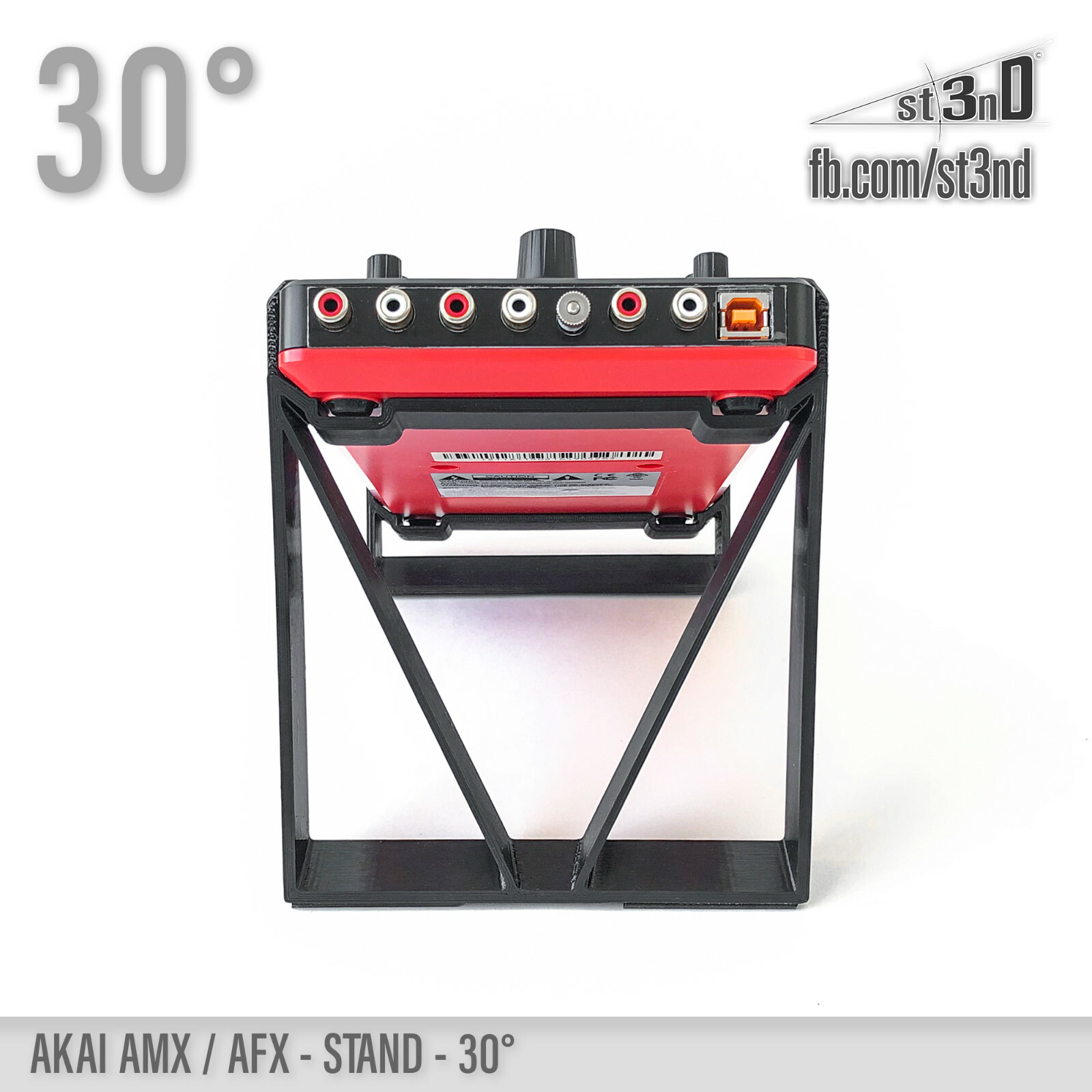 AKAI AMX / AFX - STAND 30 degrees - 3D printed - 100% Buyer Satisfaction