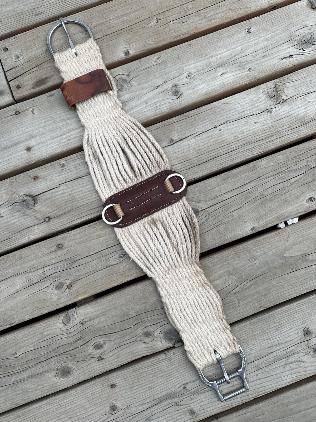 Horse Tack - 34” Weaver Roper Mohair Cotton Blend Smart Cinch