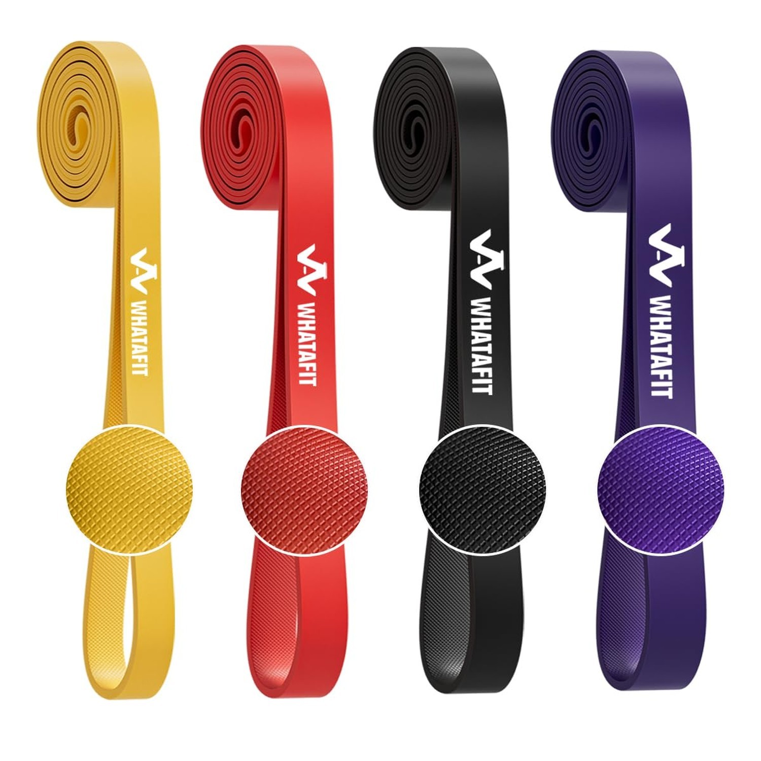 WHATAFIT Resistance Bands, Pull Up Assistance Bands, Exercise Bands... Fast Ship