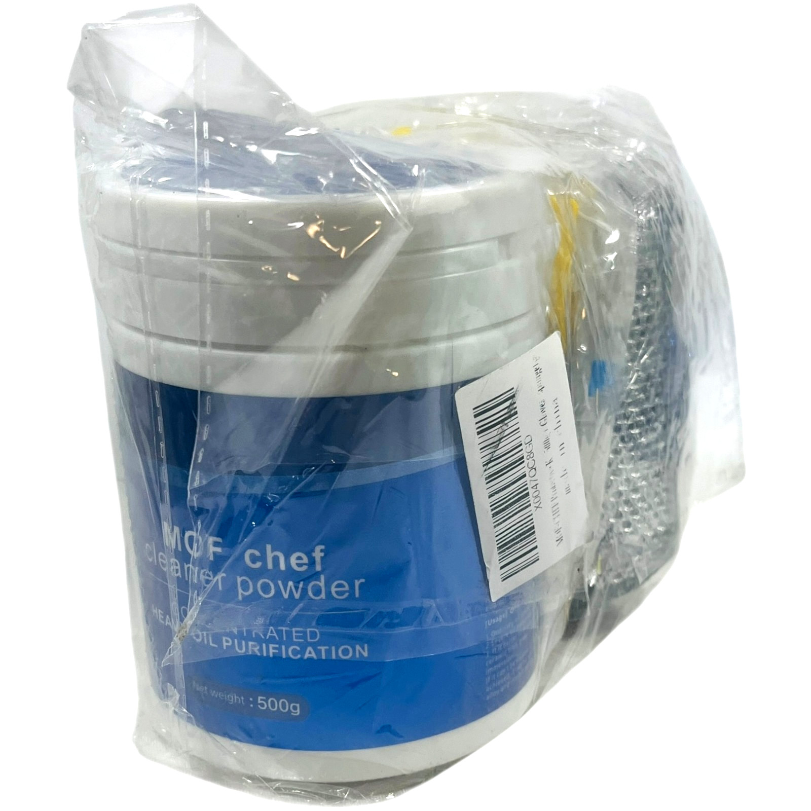 MOF CHEF Protective Kitchen Cleaner Powder Stubborn Stain Remover Kit 500g