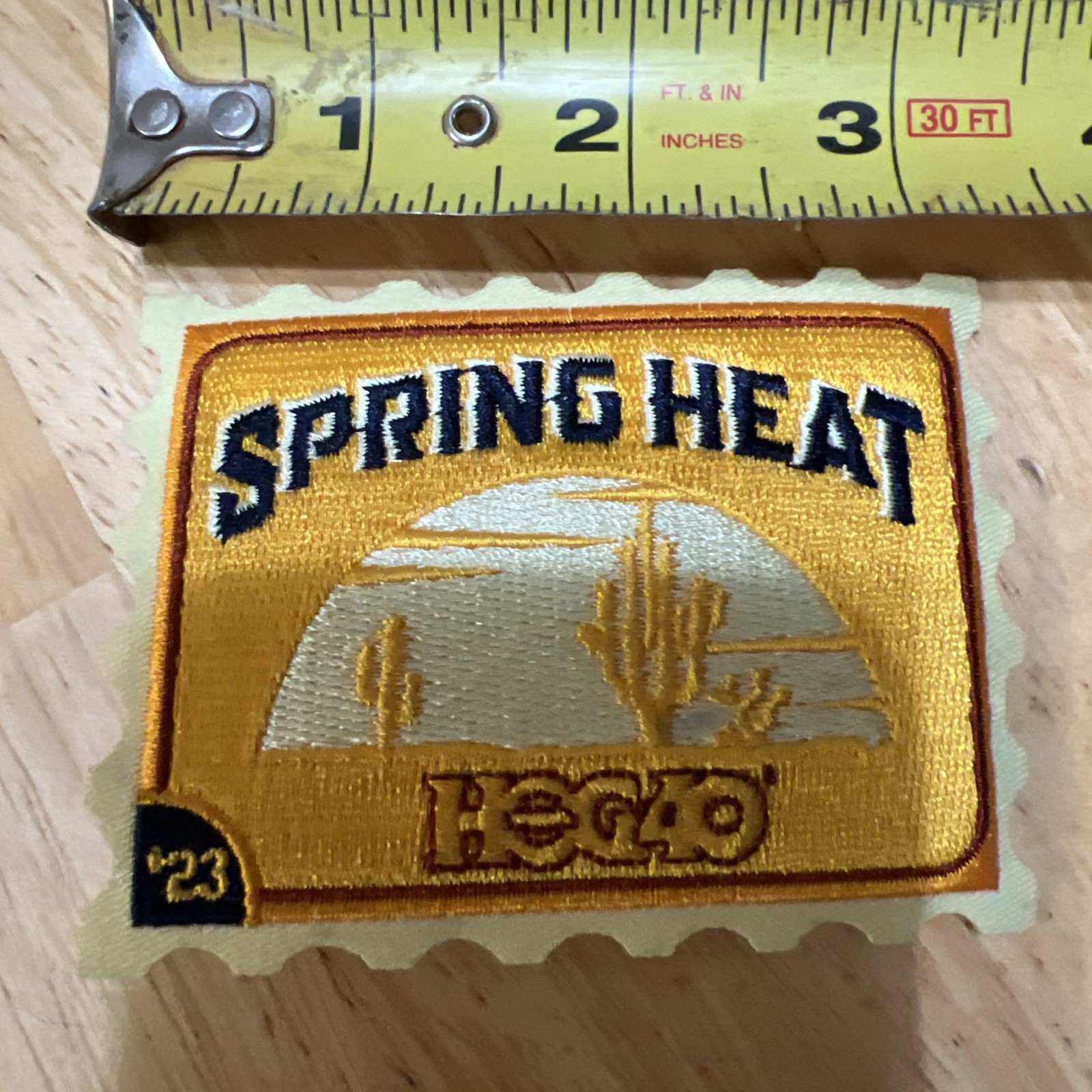 Spring Heat H.O.G. 40 Harley Davidson Motorcycle Patch