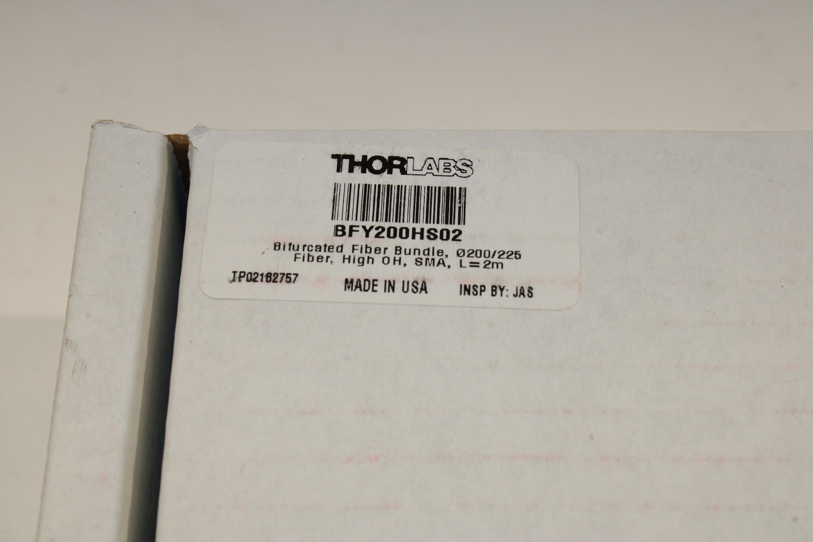 Thorlabs BFY200HS02 Fiber optic bundle NEW