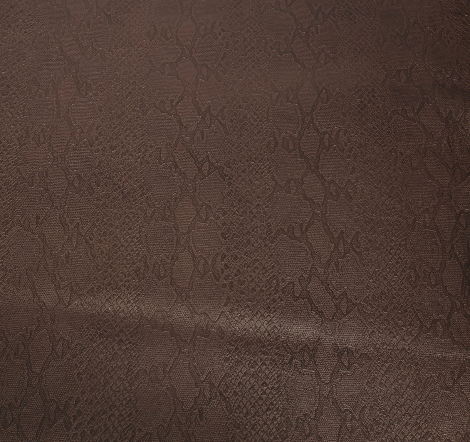 Python Lamb Skin Brown Color (100% Genuine skin)