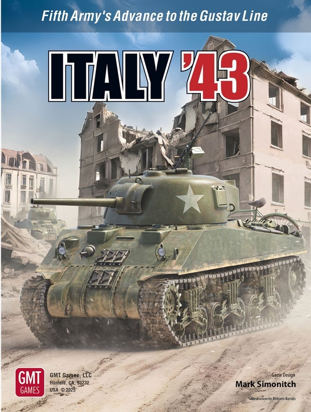 Italy '43 by GMT Games 2025 Brand New