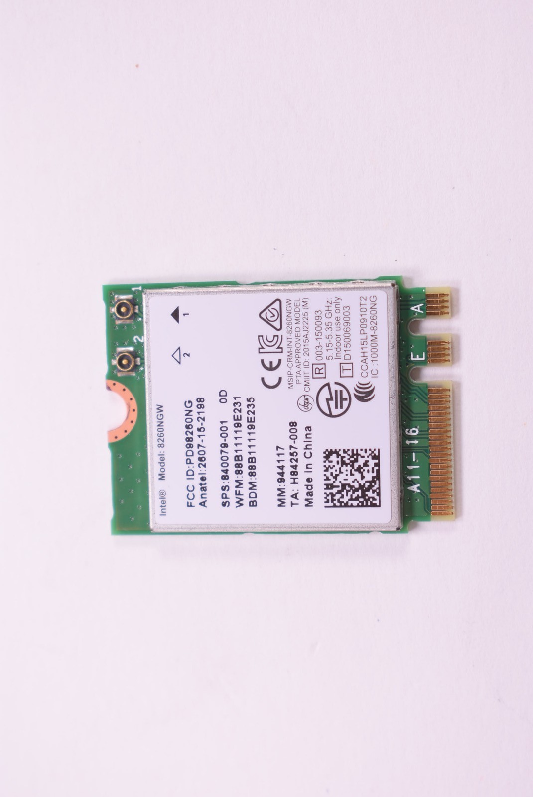 8260NGW Intel Wireless Card 80MK002JUS 900-13ISK Q504UA GL502VT-BSI7N27 Q304U...