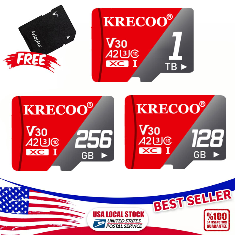 Micro SD Card 64GB 128GB 256GB 1TB Extreme Pro Ultra Memory Cards lot 170MB/s US