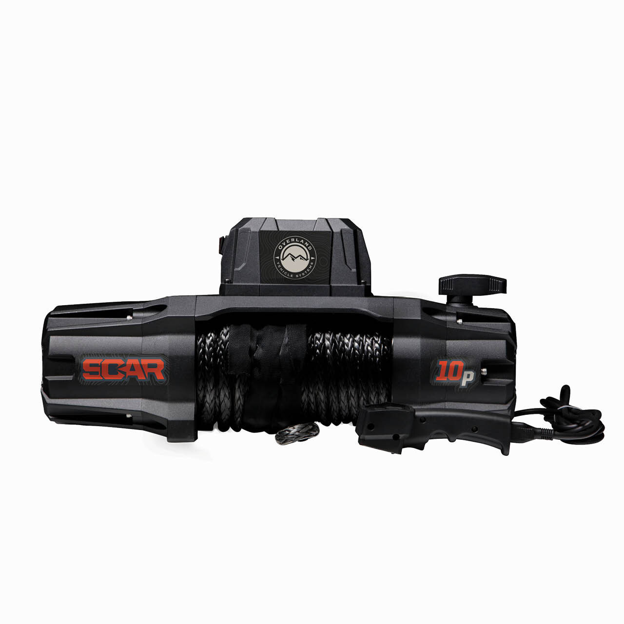 OVS SCAR 10S Winch 10,000 lb. Winch With Synthetic Rope & Wireless Remote