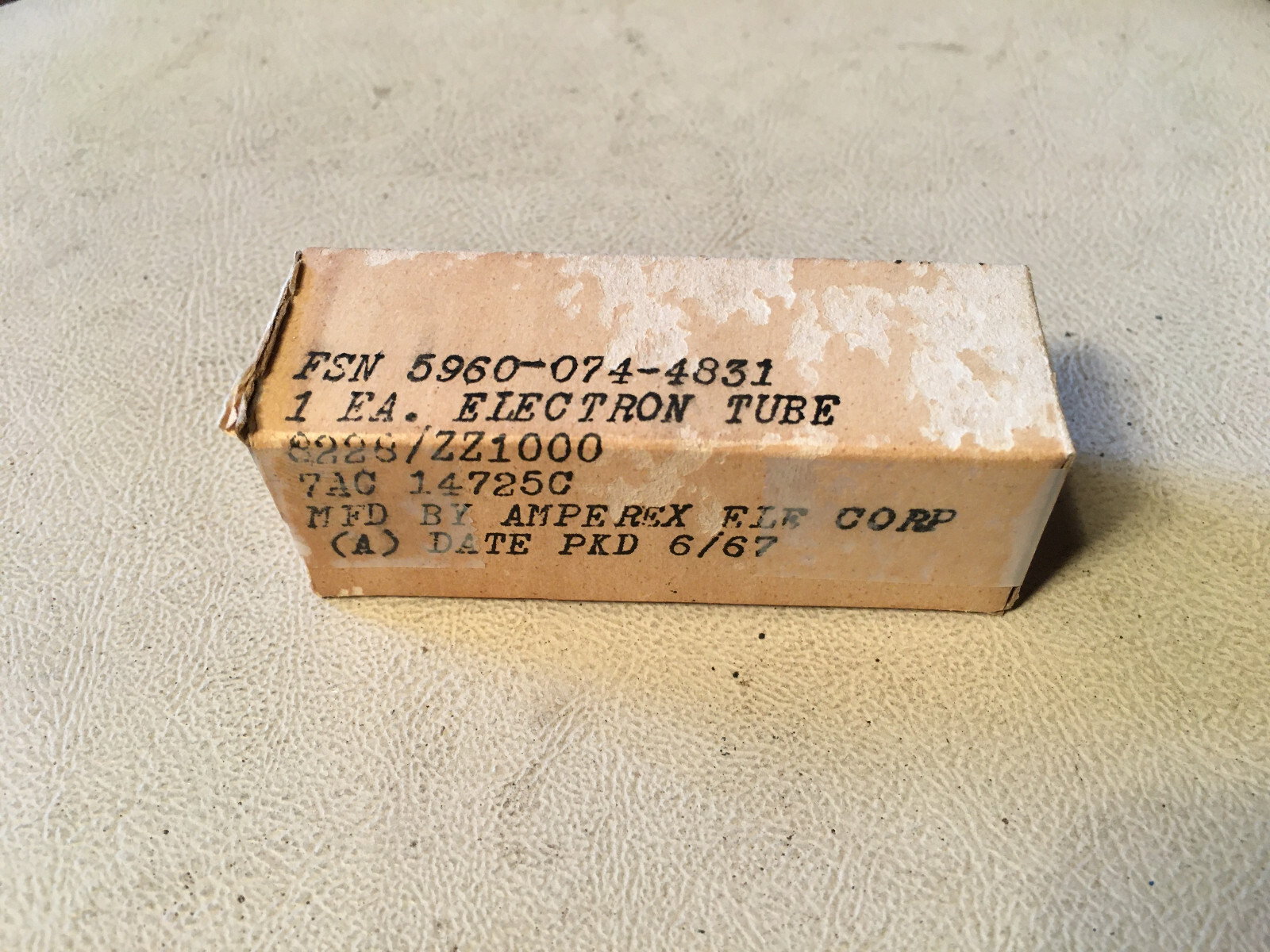 Amperex 8228 Tube, NOS