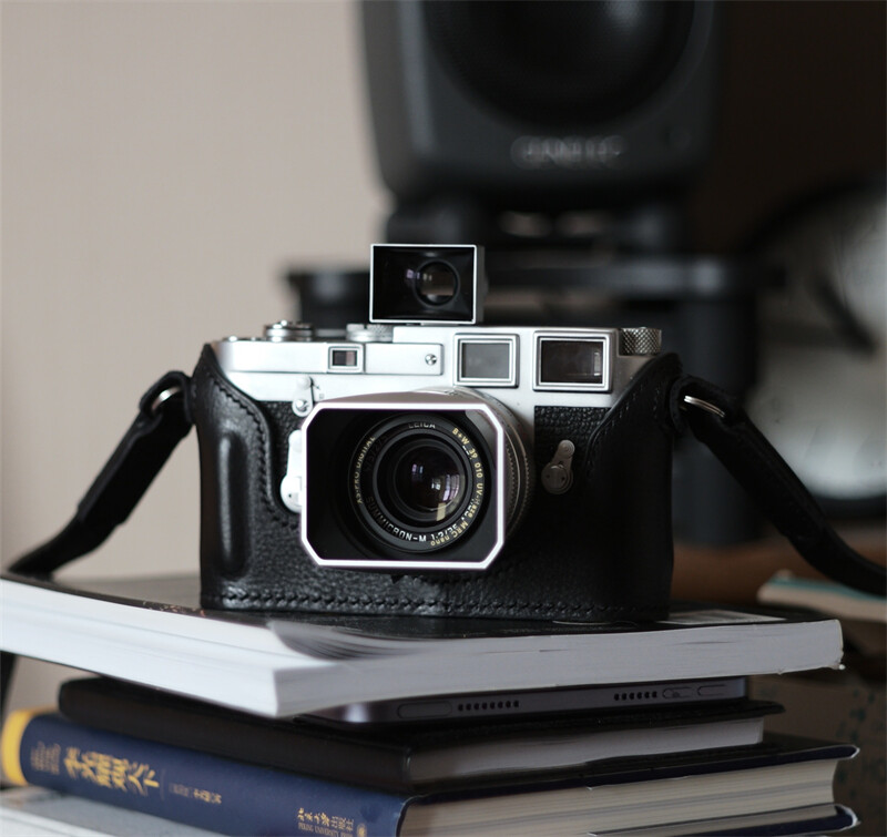 Handmade Genuine Leather Half Camera Case for Leica M3 Protective Cover