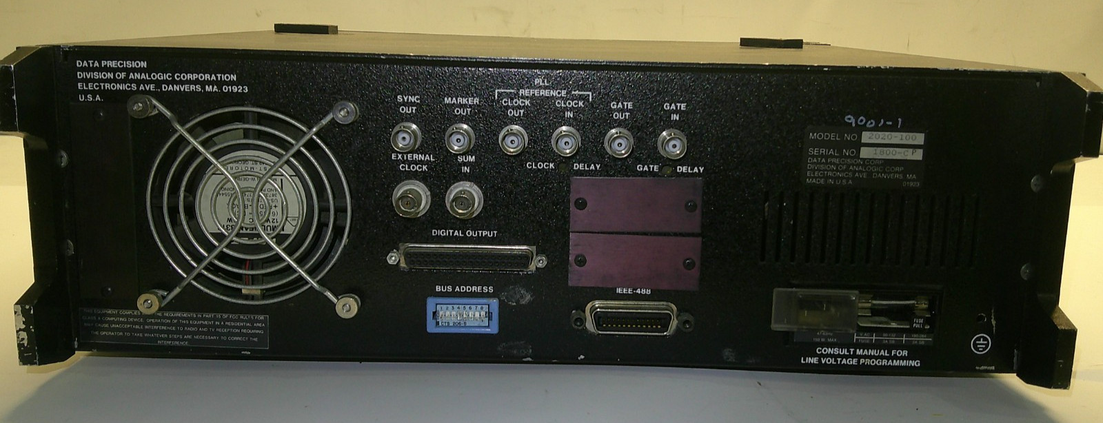 Analogic 2020 Polynomial Waveform Synthesizer