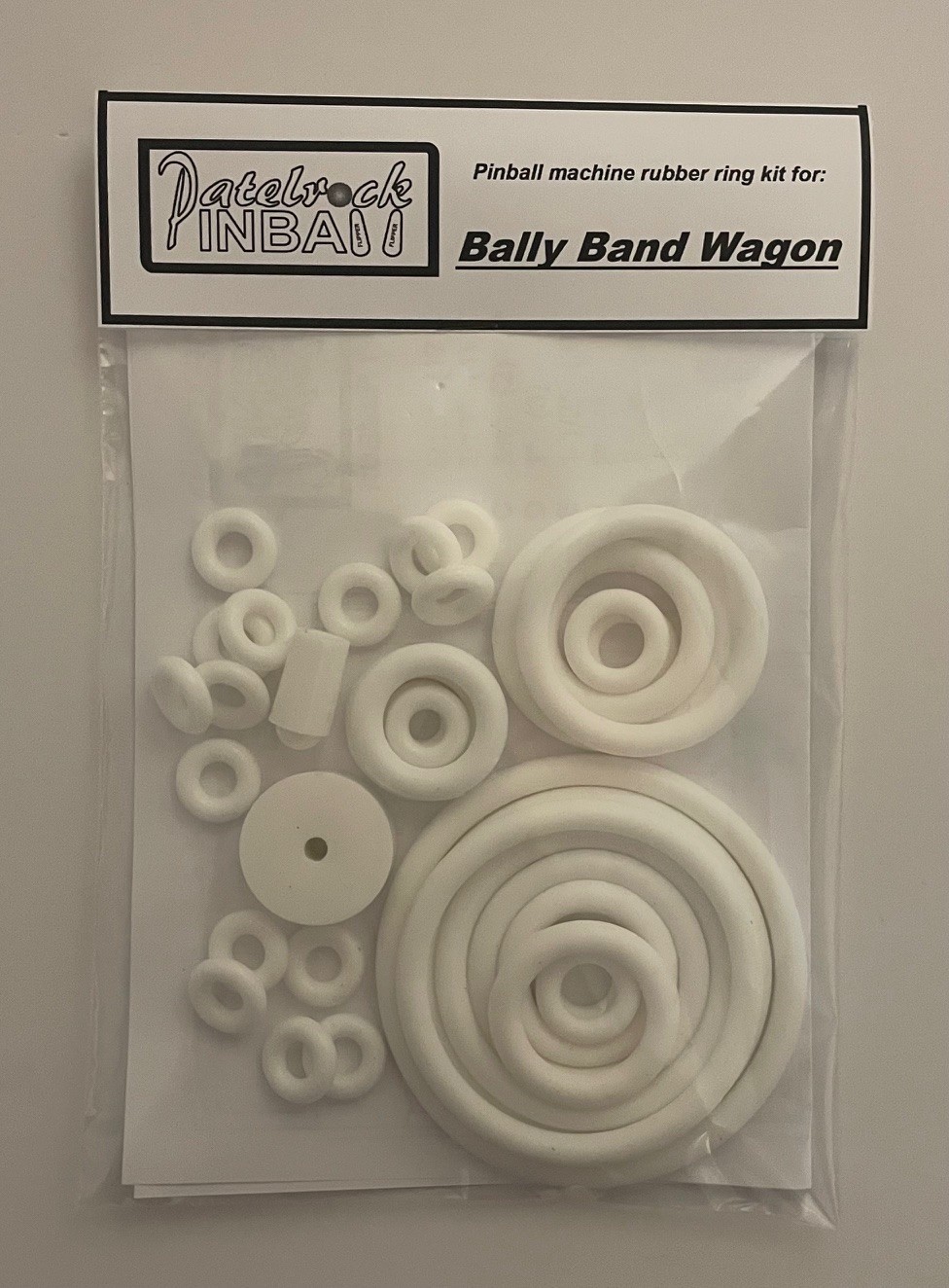 1965 Bally Band Wagon Pinball Machine Rubber Ring Kit
