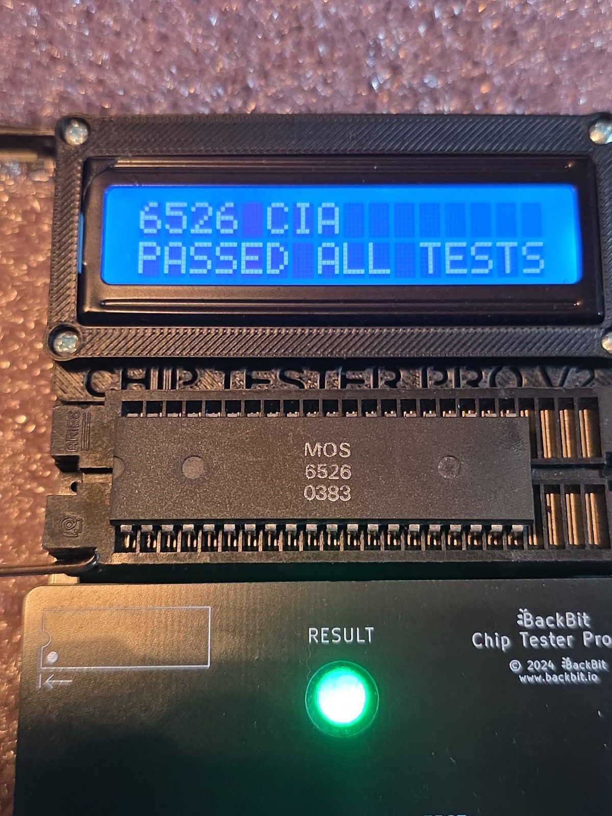 Commodore MOS 6526 (Date 0383) Original Vintage Chip - Tested Working