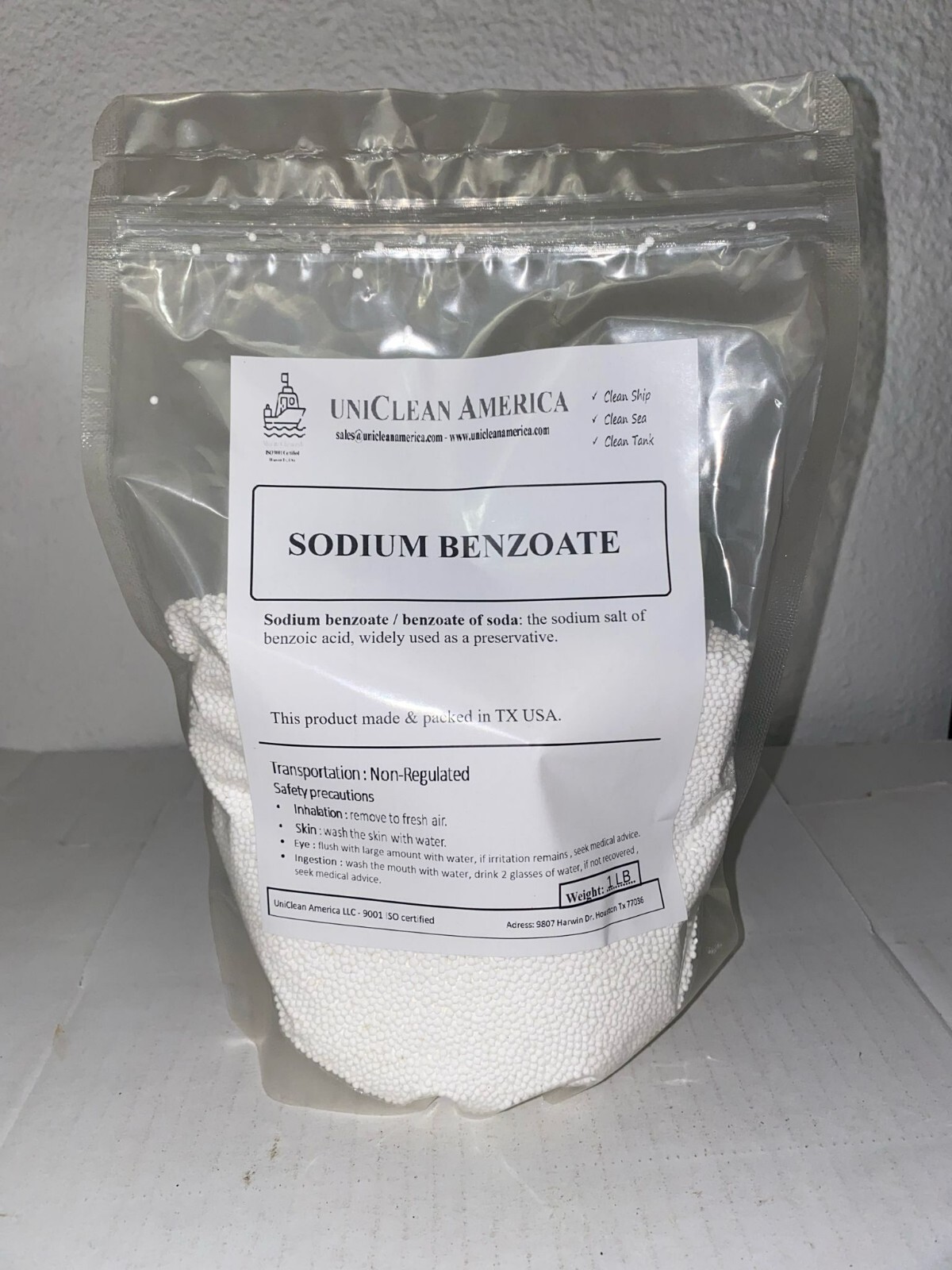 SODIUM BENZOATE- HIGH PURITY
