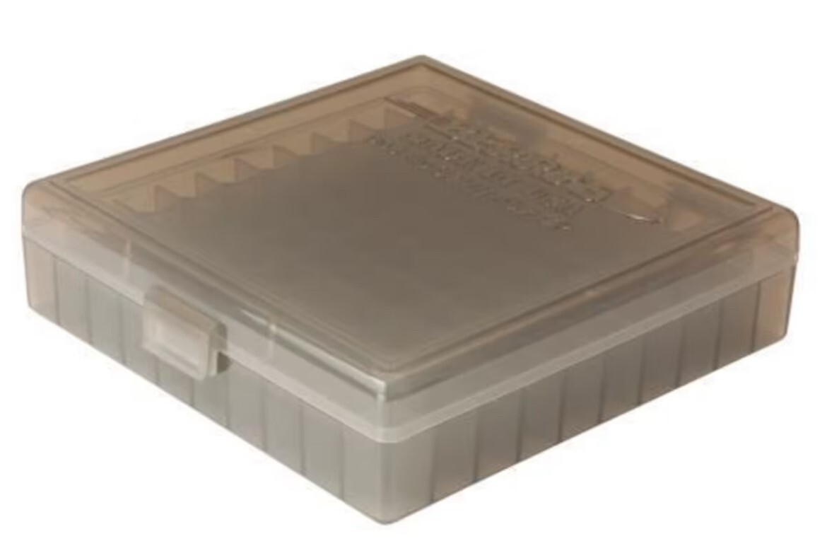 BERRY'S .40/10mm/.45ACP 100rd Single Ammo Box Smoke #008Smoke