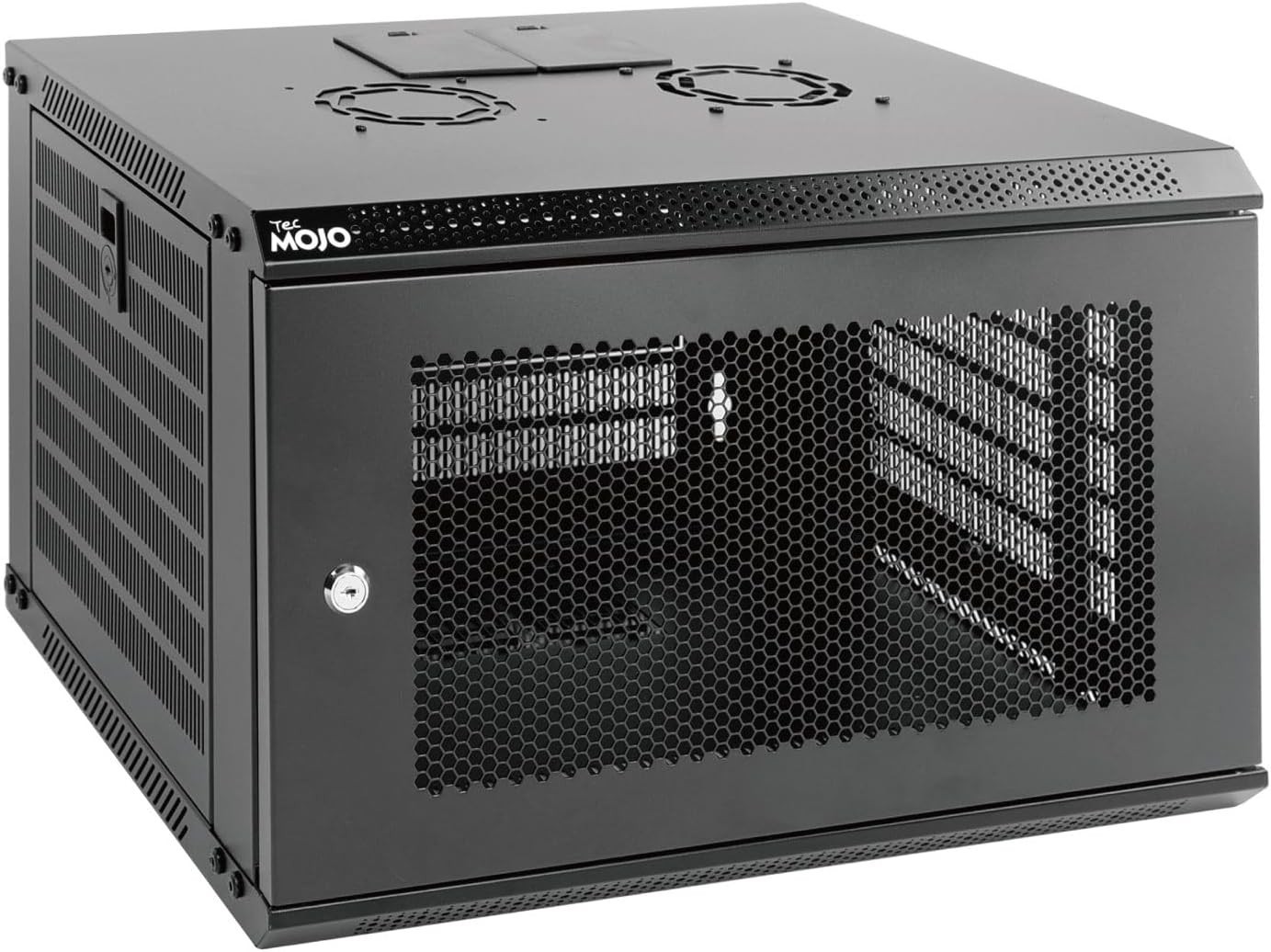 Tecmojo 6U Wall Mount Rack Network Cabinet for 19" IT Equipment #3118P T5