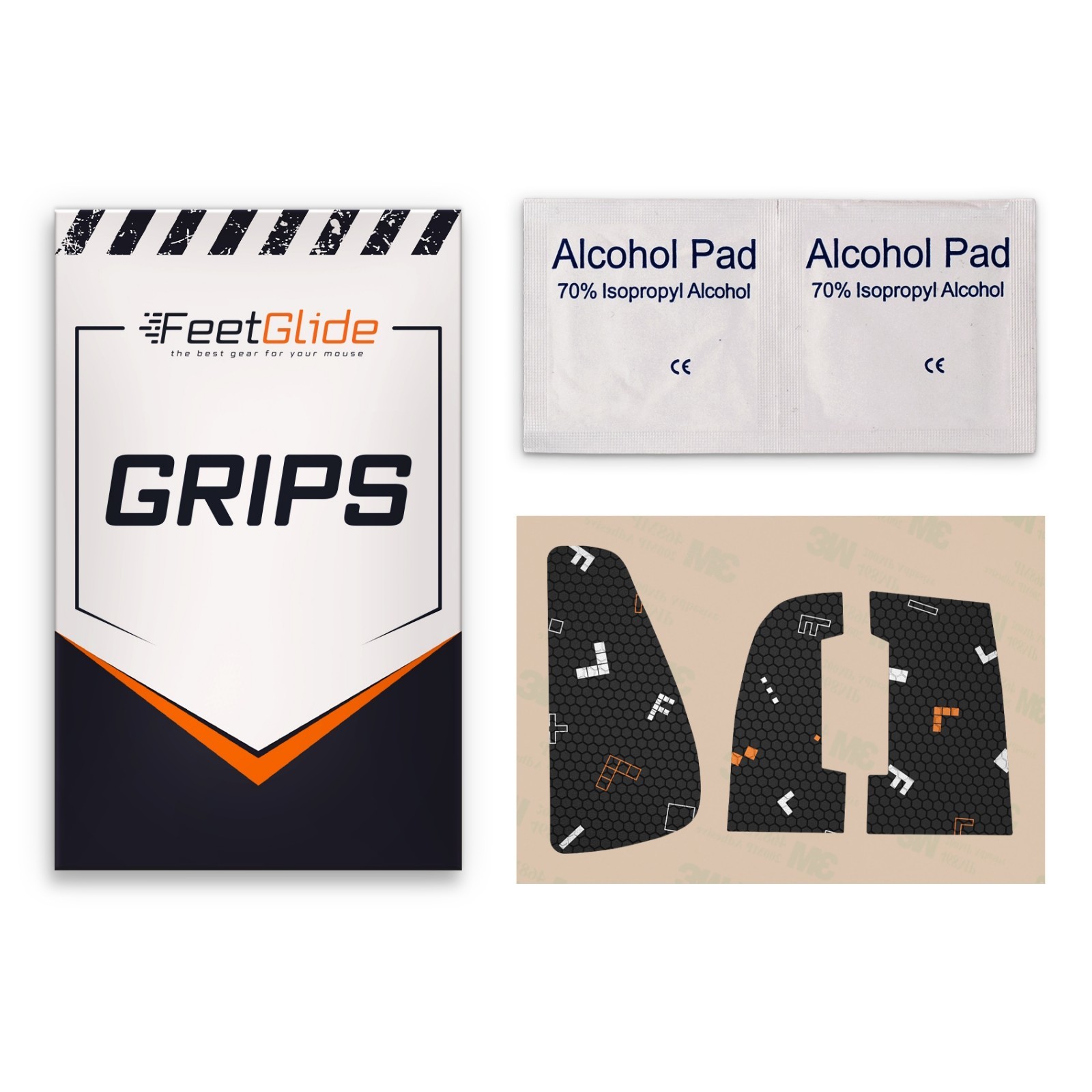 FeetGlide Grip Tape for Razer Pro Click V2 Vertical Edition