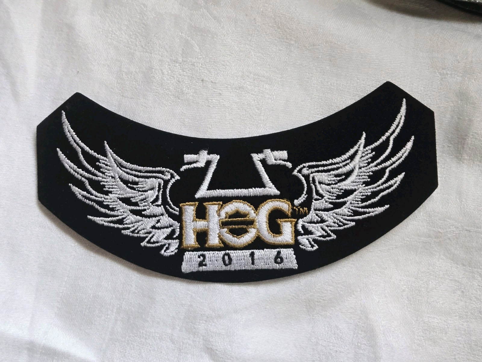 HOG 2016 Rocker Patch  HARLEY OWNERS GROUP HD MC