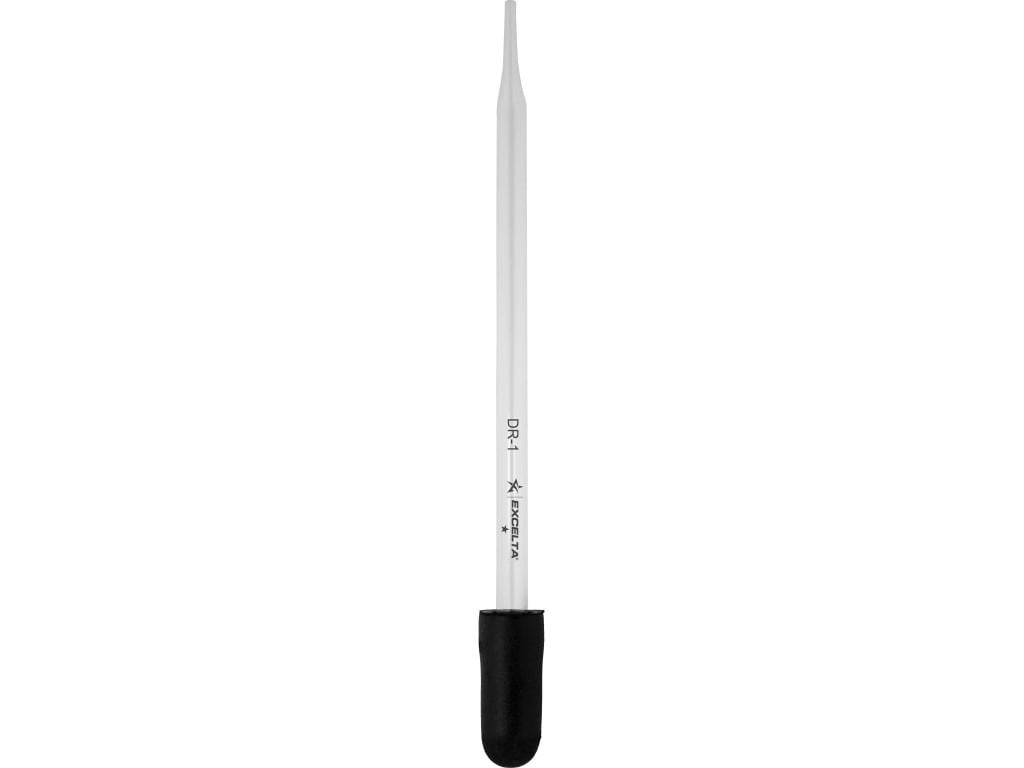 Excelta DR-1 - Dropper, Straight, Glass/Rubber