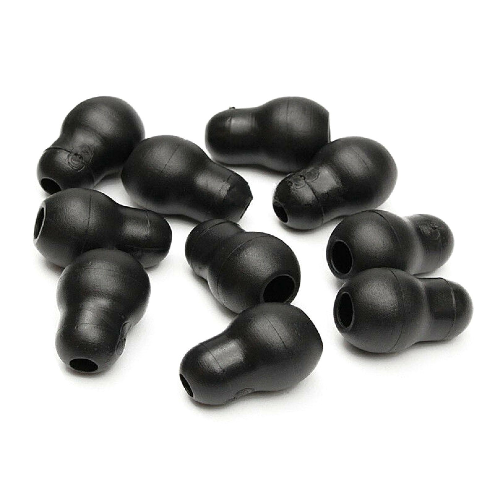 10Pcs Silicone Black Soft Eartips Earplug Earpieces For Littmann Stethoscope D
