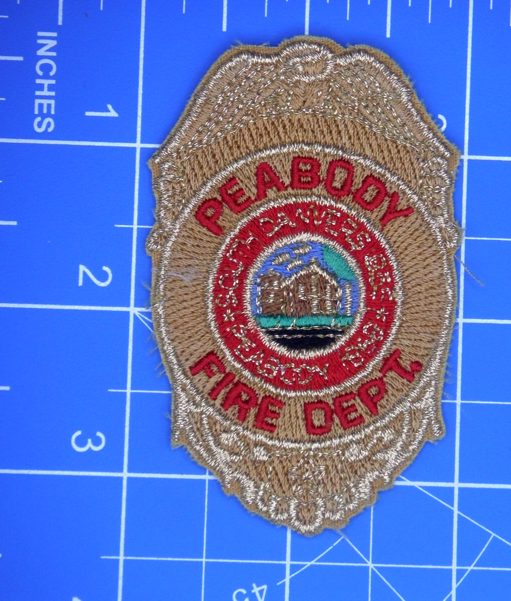PEABODY MASSACHUSETTS MA Fire Department Patch