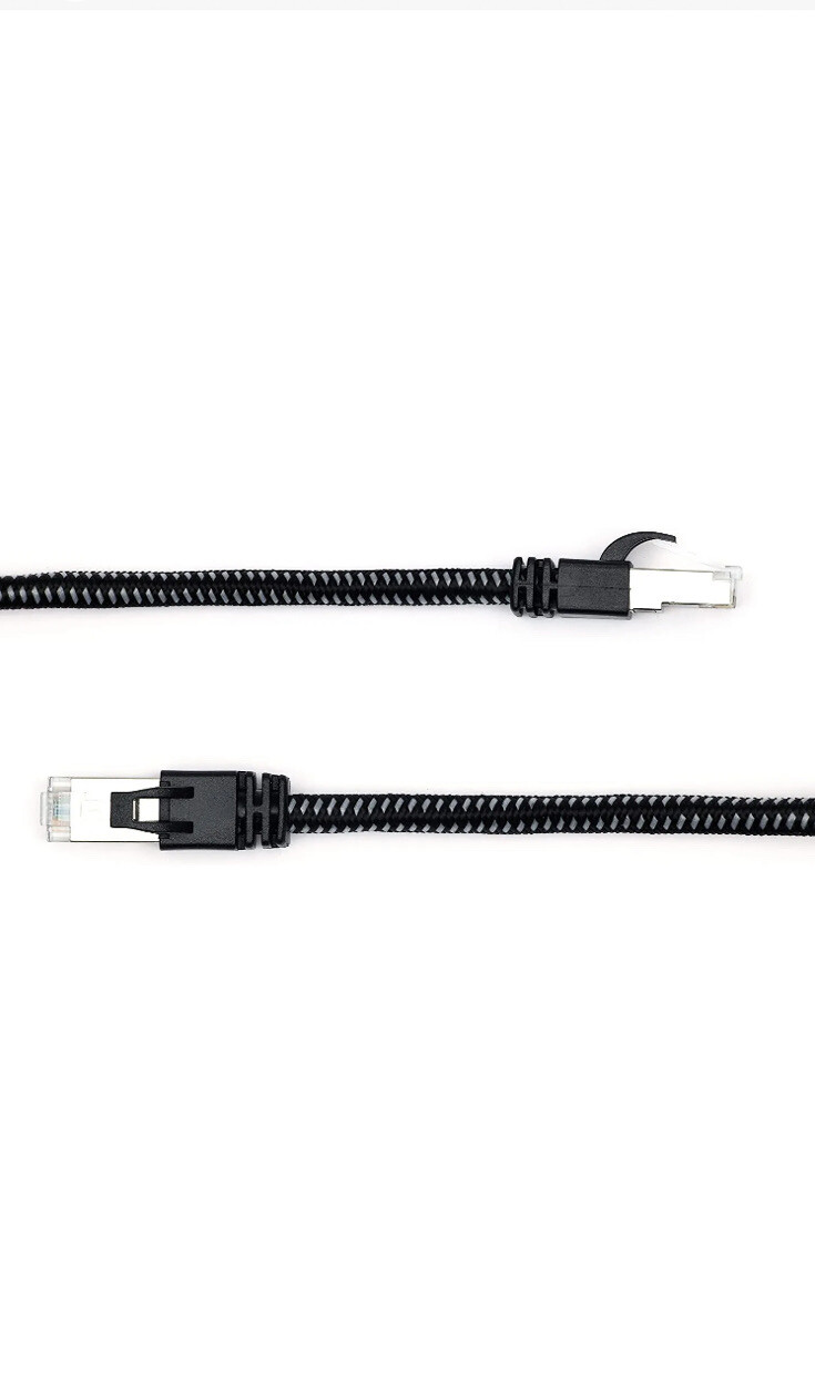 50 Feet Amazon Basics Braided RJ45 Cat-7 Gigabit Ethernet Patch Internet Cable