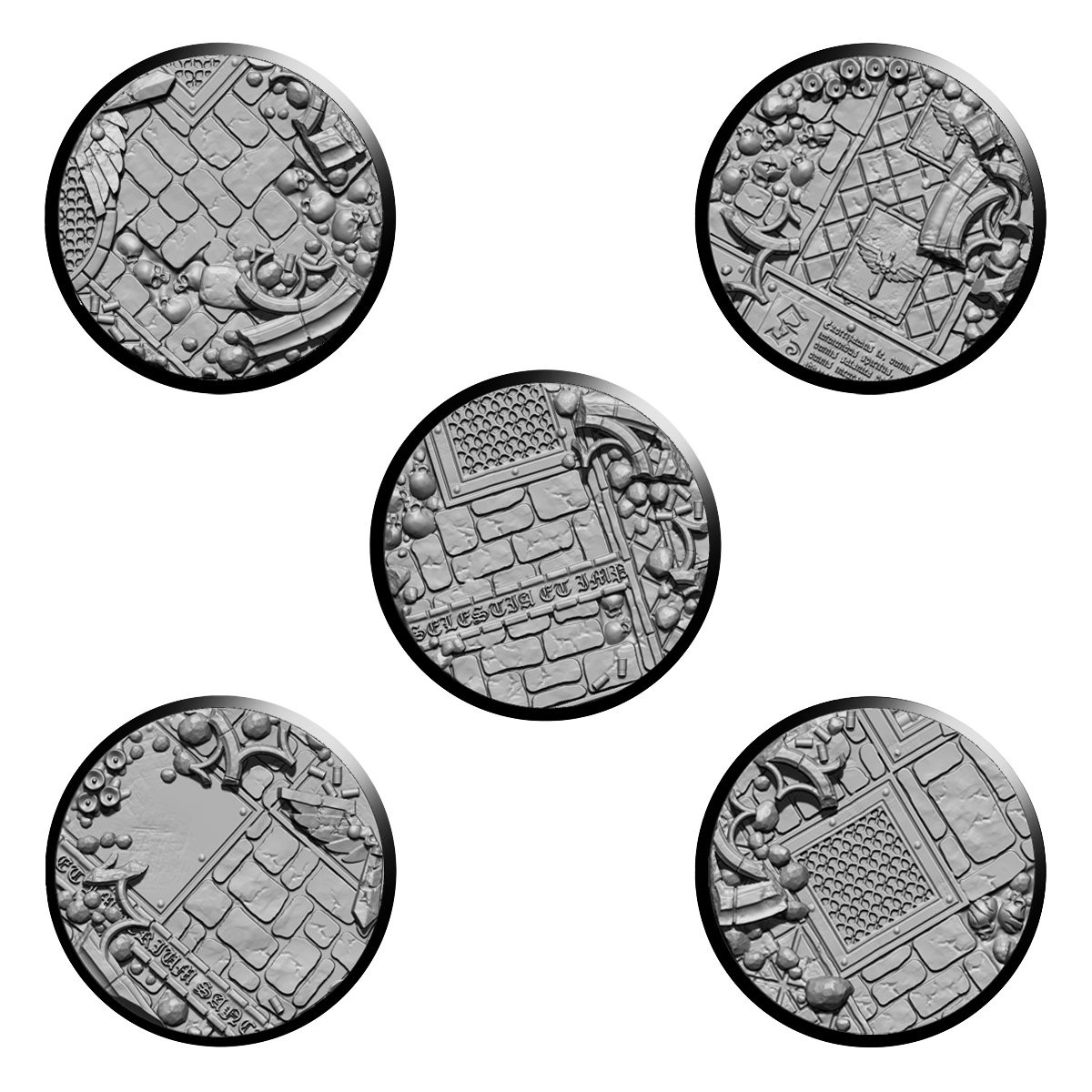 IMPERIAL ANGEL BASE SET (40MM) X5 A