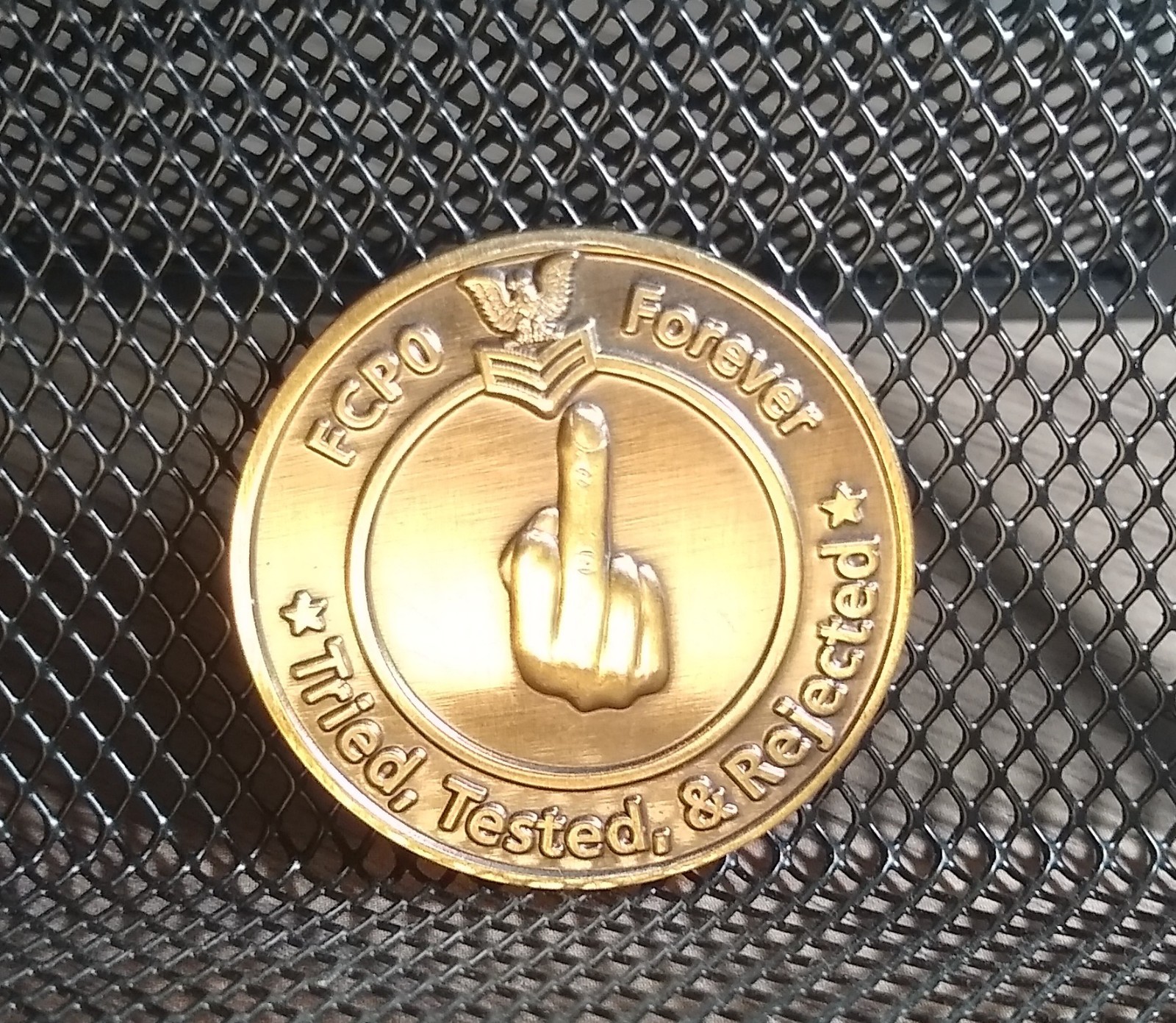 Non-Selectee Military Challenge Coins Navy