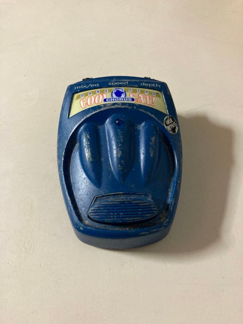 Danelectro COOL CAT Chorus Guitar Effect Pedal Used Tested, Compact