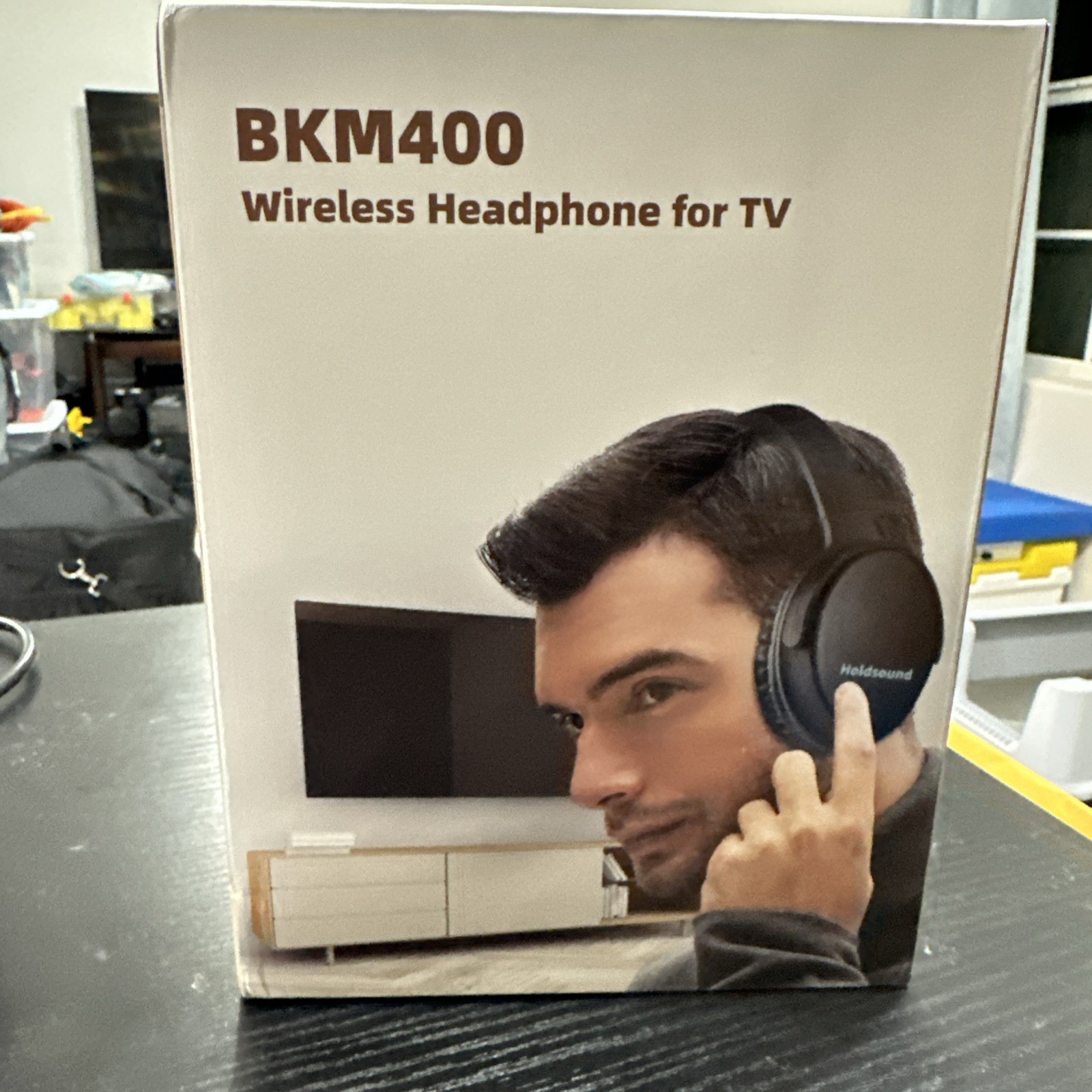 Wireless Headphones for TV, BKM400 TV Headphones Wireless with USB NEW SEALED
