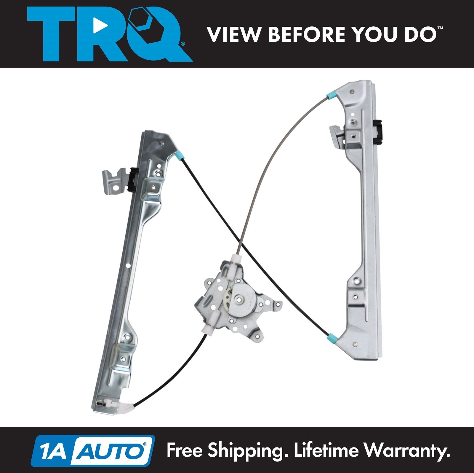 TRQ Front Right Window Regulator For 2002-2006 Nissan Altima