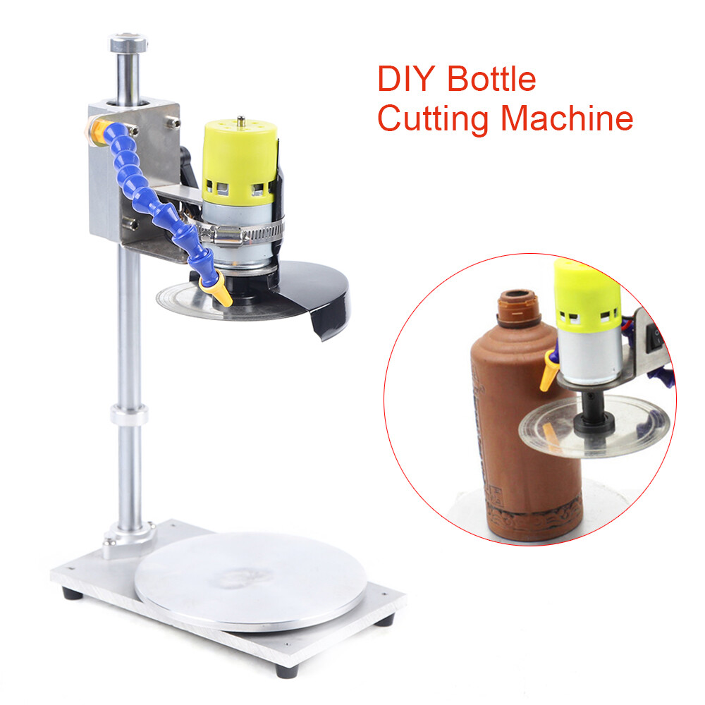 Beer Wine Cutting Machine Glass Bottle Jar DIY Cutter Kit 3000-6000RPM Speed