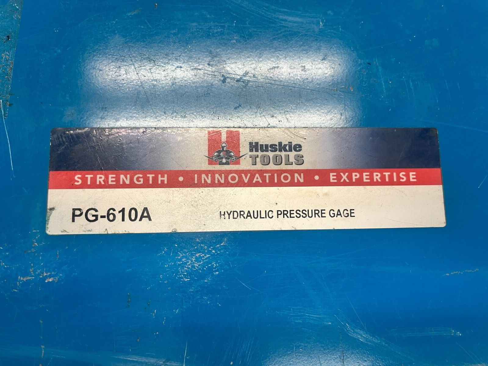 Huskie Tools Hydraulic Pressure Guage, PG-610A