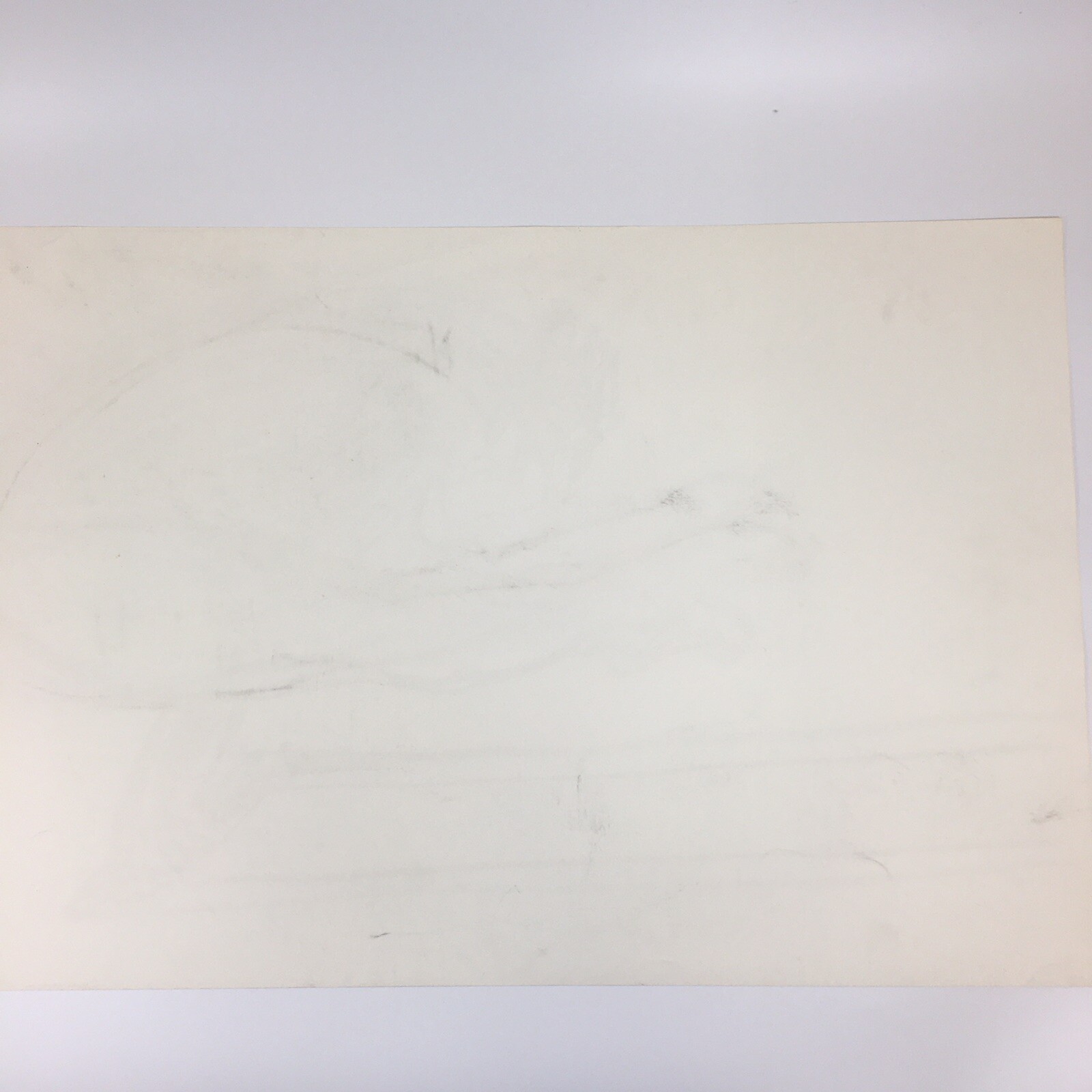 Kip Gresham Unsigned Original Charcoal Drawing Gymnast Curwen Archive #1