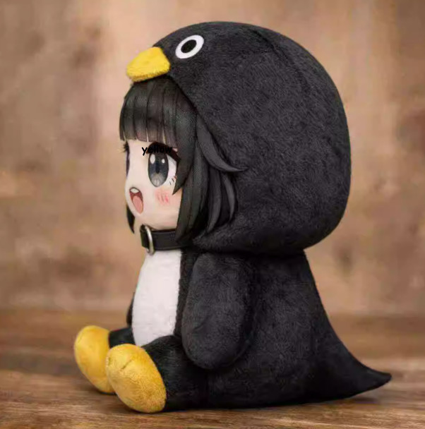 Arknights Endfield Penguin Administrator Plush Doll Cute Soft Pillow Anime Gift