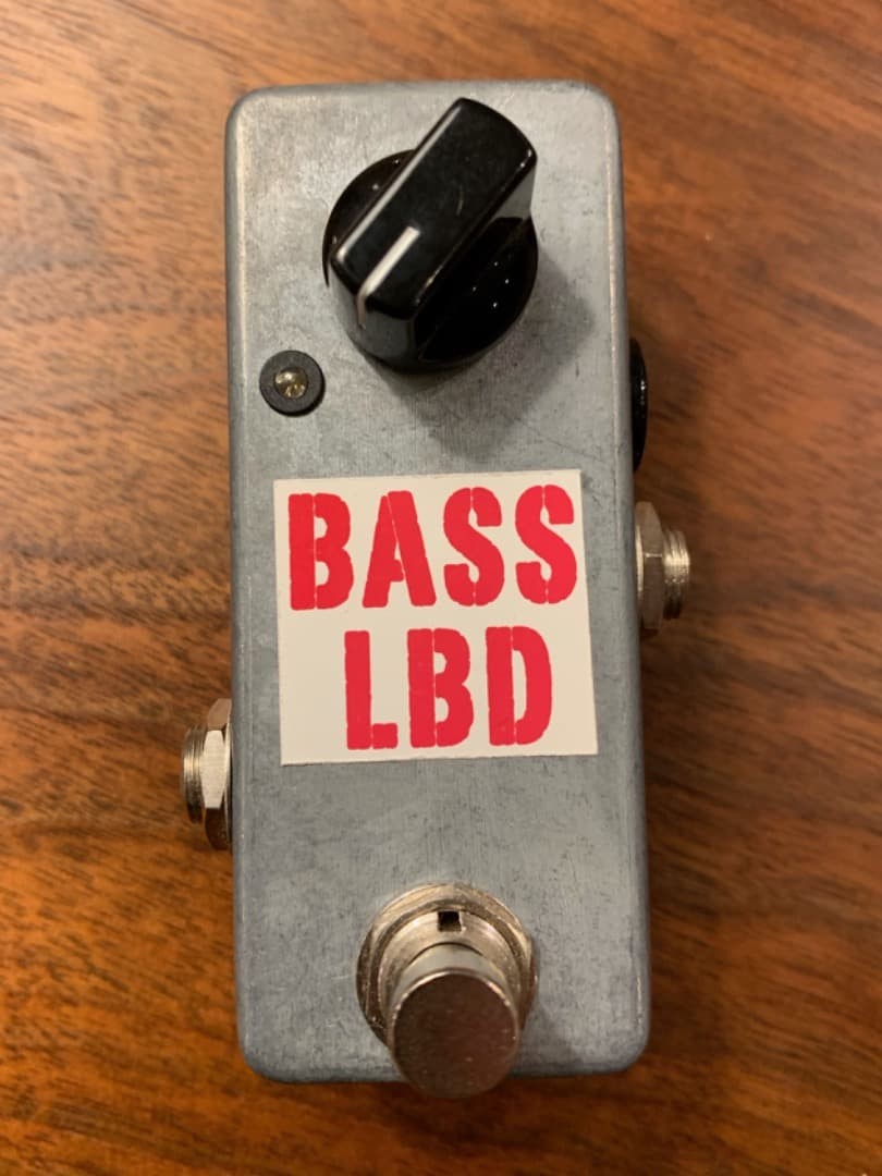 E.W.S. Little Brute Drive Bass Overdrive Pedal Non-Release Used