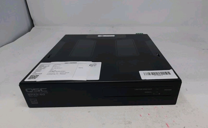 QSC SPA2-60 2-Channel Power Amplifier (60W)