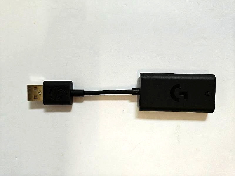 Logitech G432 3.5mm to USB Audio Adapter 881-000315 (R8/B5)