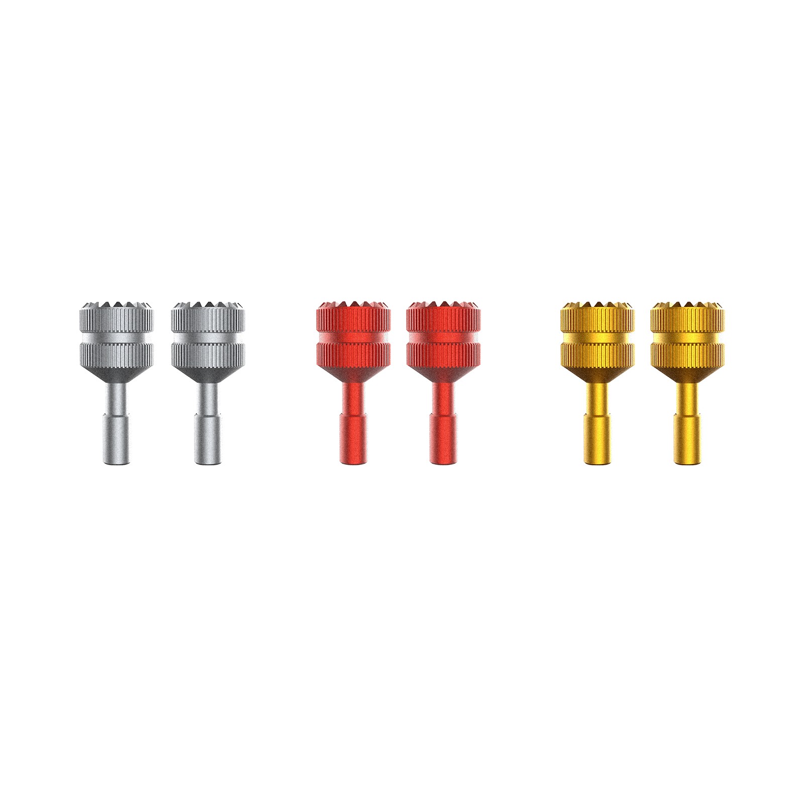 2Pcs Aluminum Thumb Rocker Control Joystick for DJI Mini 3 Pro RC Controller S