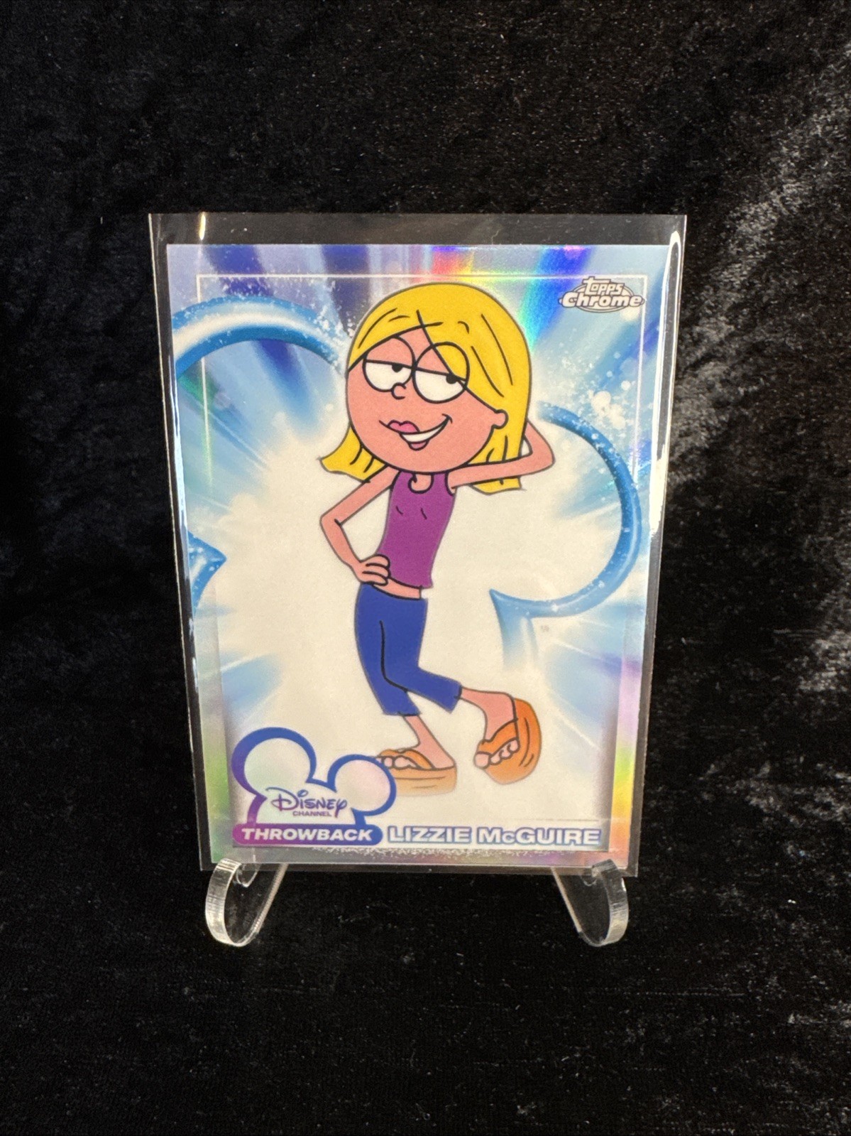 2026 Topps Chrome Disney #DC1 Disney Channel Lizzie McGuire