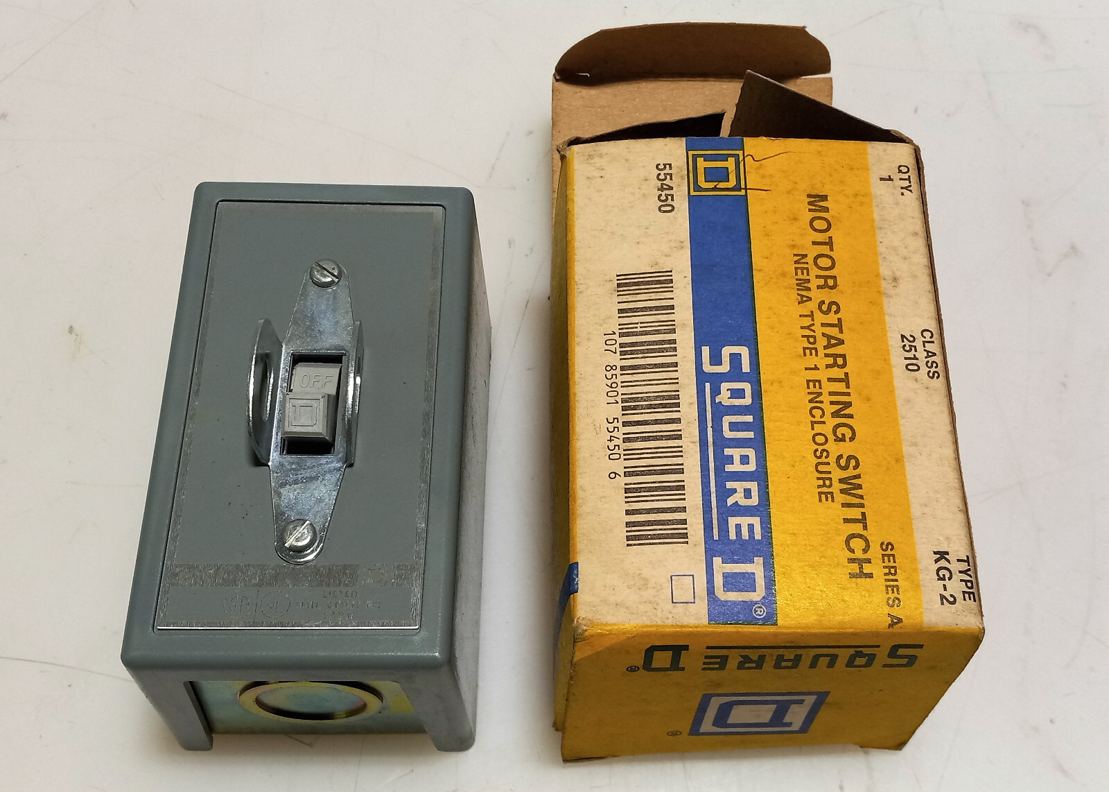 Square D 55450 Motor Starting Switch