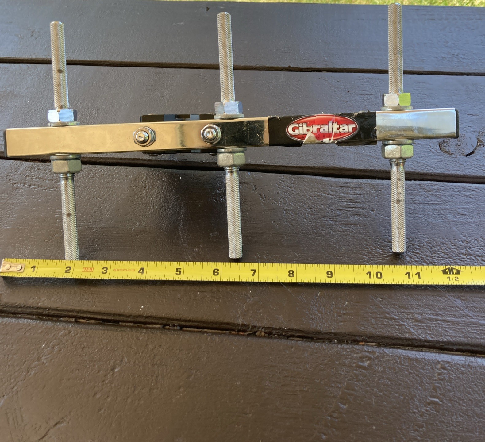 Gibraltar Percussion Rack Multiple Items Solid Mount On Stand